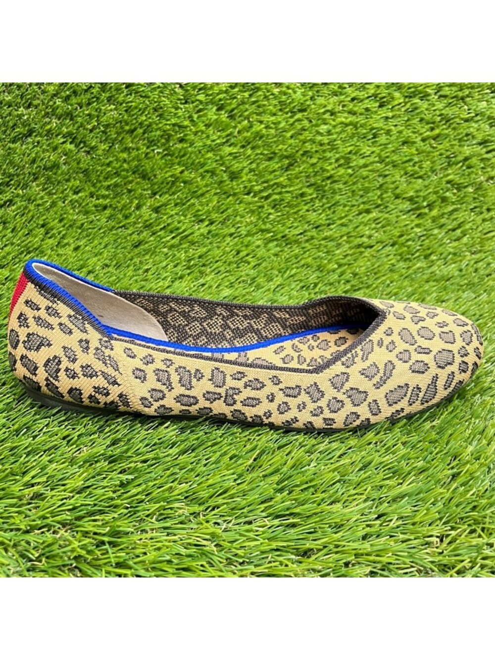 Rothy's The Flat Womens Size 9 Brown Black Casual Classic Slip On Ballet Flats